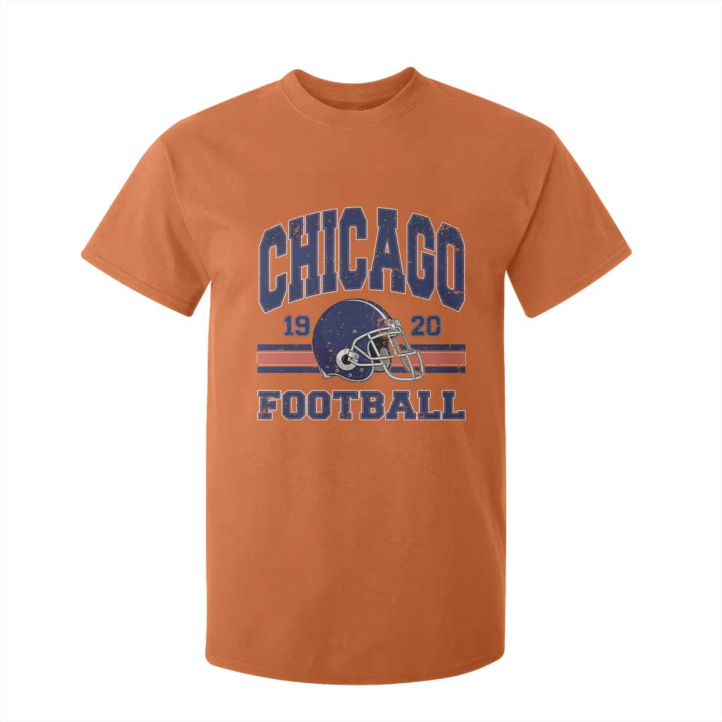 Chicago Football Lover T Shirt For Kid Windy City Pride Sports Fan TS02 Orange Print Your Wear
