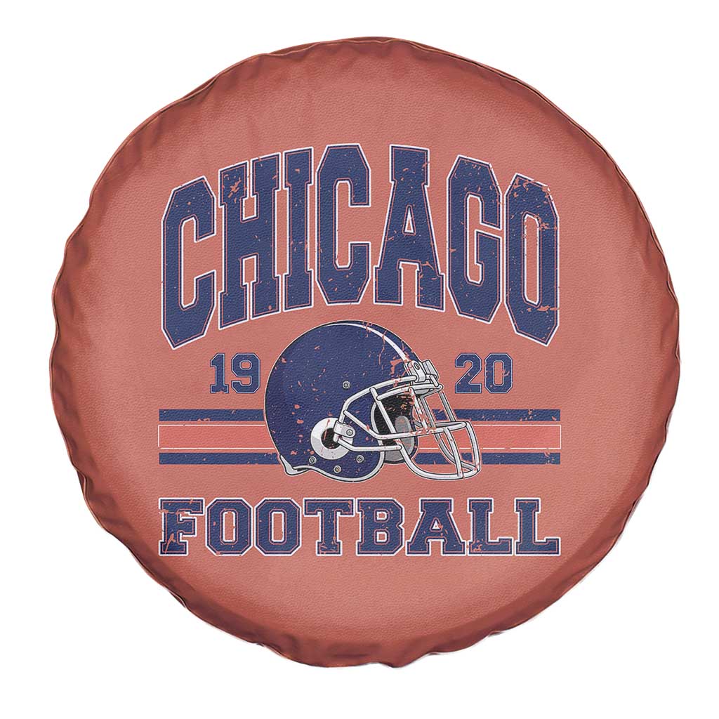 Chicago Football Lover Spare Tire Cover Windy City Pride Sports Fan TS02 Print Your Wear