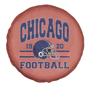 Chicago Football Lover Spare Tire Cover Windy City Pride Sports Fan TS02 Print Your Wear