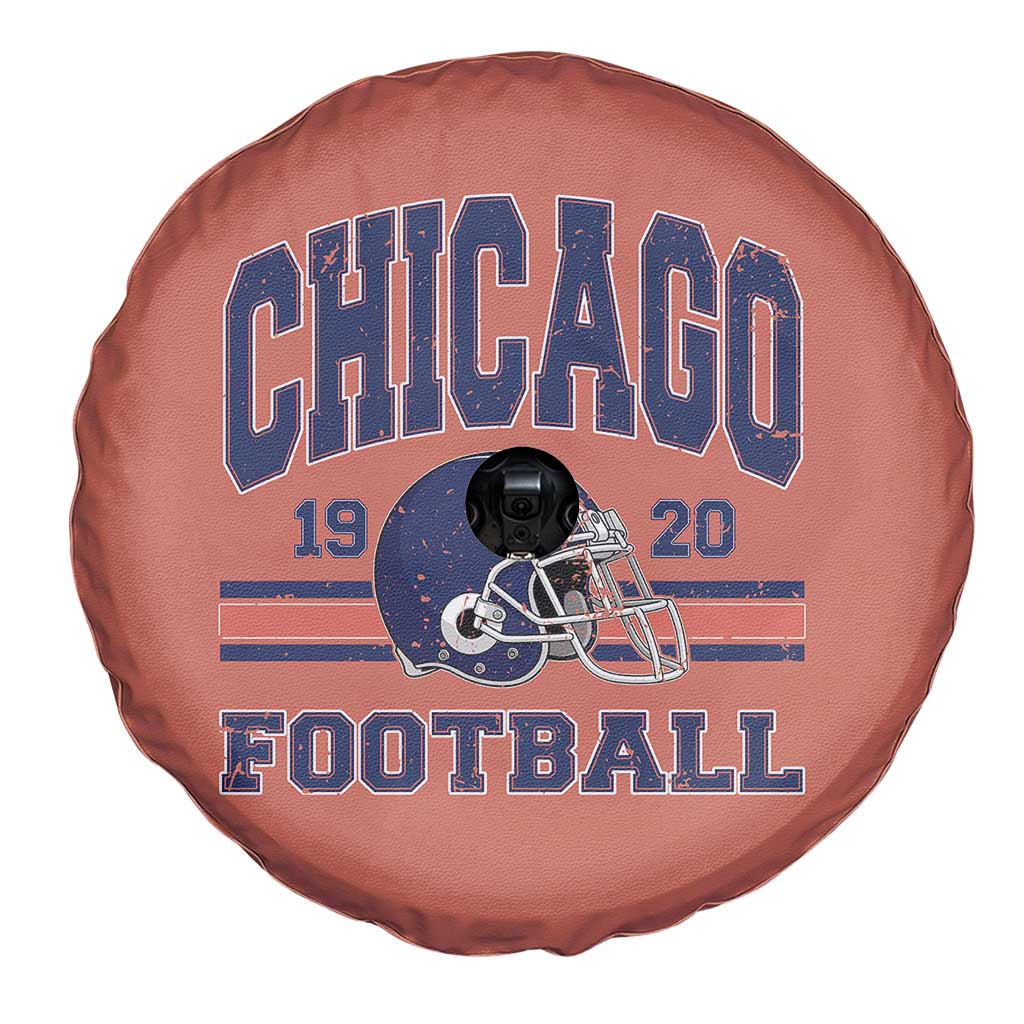 Chicago Football Lover Spare Tire Cover Windy City Pride Sports Fan TS02 Print Your Wear
