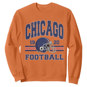 Chicago Football Lover Sweatshirt Windy City Pride Sports Fan TS02 Orange Print Your Wear