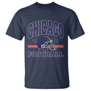 Chicago Football Lover T Shirt Windy City Pride Sports Fan TS02 Navy Print Your Wear