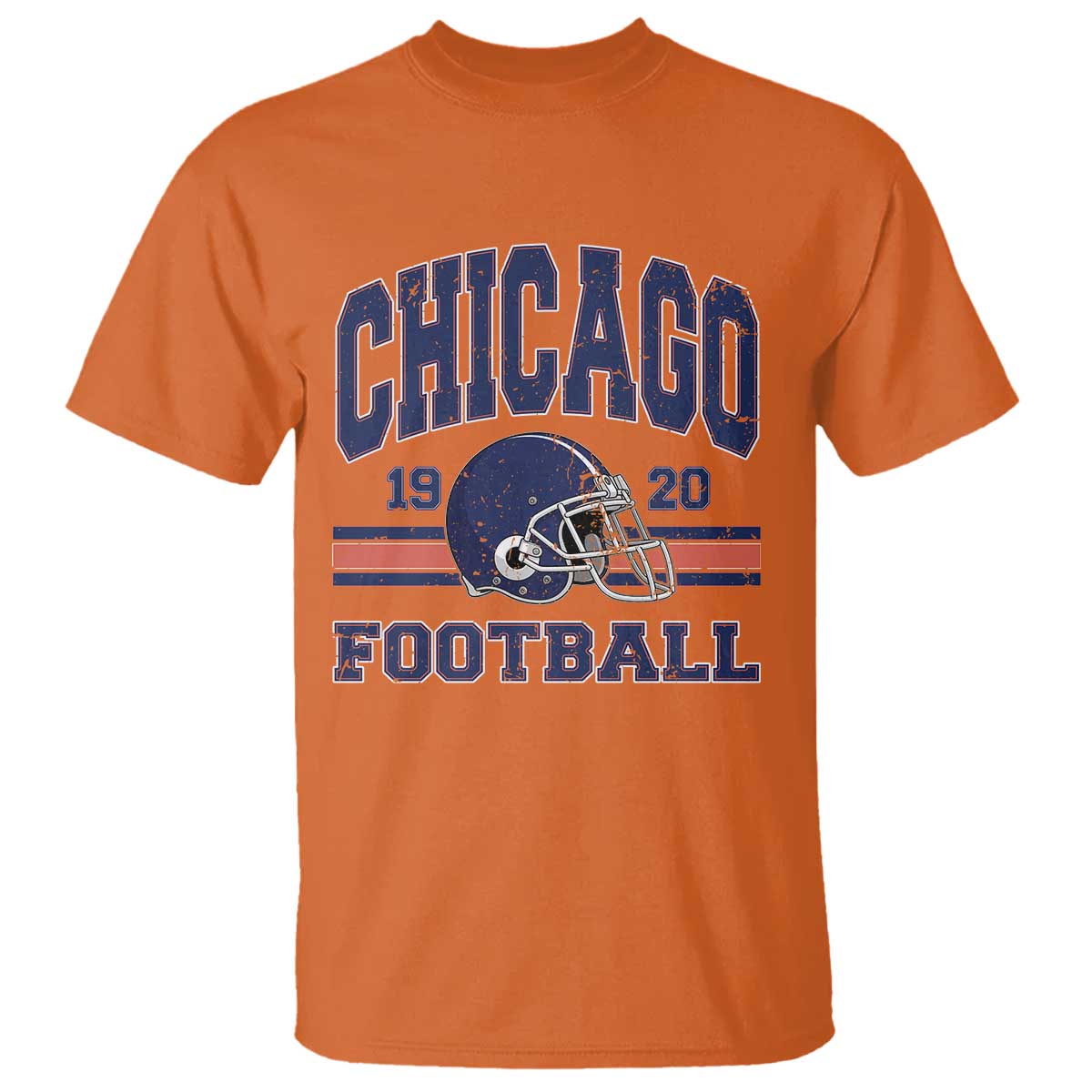 Chicago Football Lover T Shirt Windy City Pride Sports Fan TS02 Orange Print Your Wear