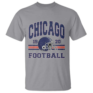 Chicago Football Lover T Shirt Windy City Pride Sports Fan TS02 Sport Gray Print Your Wear