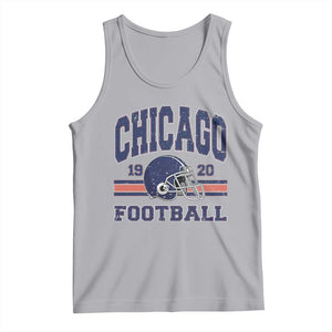 Chicago Football Lover Tank Top Windy City Pride Sports Fan TS02 Athletic Heather Print Your Wear