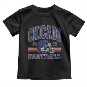 Chicago Football Lover Toddler T Shirt Windy City Pride Sports Fan TS02 Black Print Your Wear