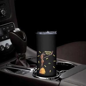 Funny Rigatoni Pasta Marcus The Worm Skinny Tumbler Dramatic Pasta Lover Foodie Meme TS02 Print Your Wear