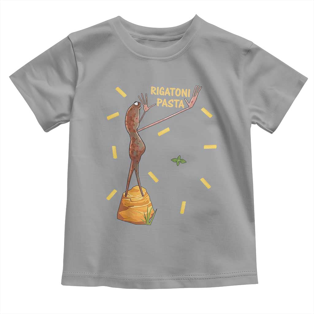 Funny Rigatoni Pasta Marcus The Worm Toddler T Shirt Dramatic Pasta Lover Foodie Meme TS02 Sport Gray Print Your Wear