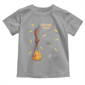 Funny Rigatoni Pasta Marcus The Worm Toddler T Shirt Dramatic Pasta Lover Foodie Meme TS02 Sport Gray Print Your Wear