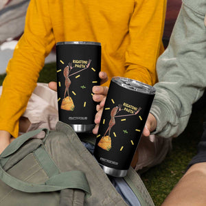 Funny Rigatoni Pasta Marcus The Worm Tumbler Cup Dramatic Pasta Lover Foodie Meme TS02 Print Your Wear