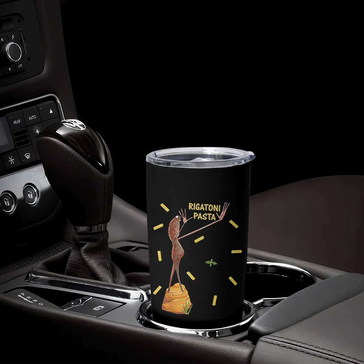 Funny Rigatoni Pasta Marcus The Worm Tumbler Cup Dramatic Pasta Lover Foodie Meme TS02 Print Your Wear