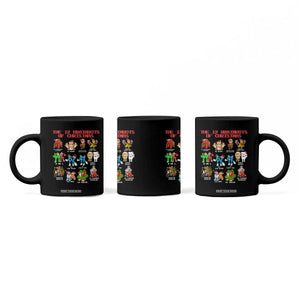The 12 Brainrots of Christmas Coffee Mug Funny Cursed Meme Holiday Gag Gift TS02 Print Your Wear