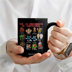 The 12 Brainrots of Christmas Coffee Mug Funny Cursed Meme Holiday Gag Gift TS02 Print Your Wear