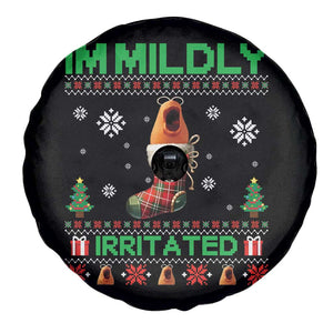 Mildly Irritated Marcus the Worm Meme Spare Tire Cover Funny Christmas Stocking Weirdcore TS02 Print Your Wear