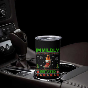 Mildly Irritated Marcus the Worm Meme Tumbler Cup Funny Christmas Stocking Weirdcore TS02 Print Your Wear