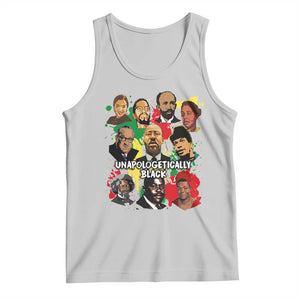 Civil Rights Leaders Tank Top Unapologetically Dope Black Inspiration TS02 Ash Print Your Wear