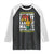 Black History Month Raglan Shirt Live It Learn It Make It 365 Days A Year Kente TS02 Black White Print Your Wear