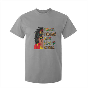Black Locs Girl T Shirt For Kid Thick Thighs And Locd Vibes African Melanin Women TS02 Sport Gray Print Your Wear