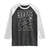Gulf of Mexico Raglan Shirt Golfo De Mexico Historic Map 1672 TS02 Black White Print Your Wear