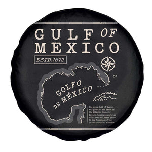 Gulf of Mexico Spare Tire Cover Golfo De Mexico Historic Map 1672 TS02 Print Your Wear