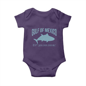 Gulf of Mexico Baby Onesie Est 300,000,000 BC Funny Tuna TS02 Purple Print Your Wear