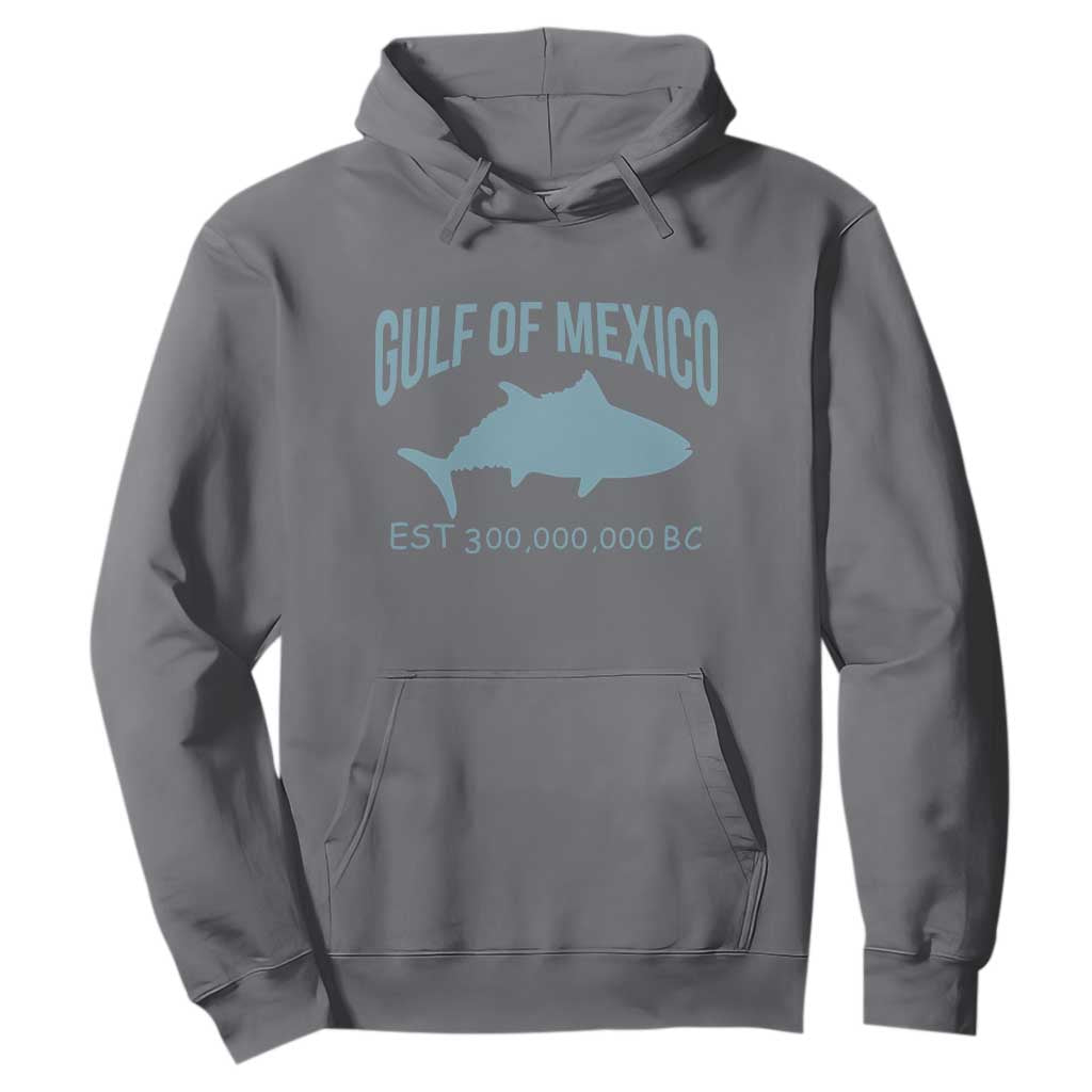 Gulf of Mexico Hoodie Est 300,000,000 BC Funny Tuna TS02 Charcoal Print Your Wear