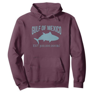 Gulf of Mexico Hoodie Est 300,000,000 BC Funny Tuna TS02 Maroon Print Your Wear