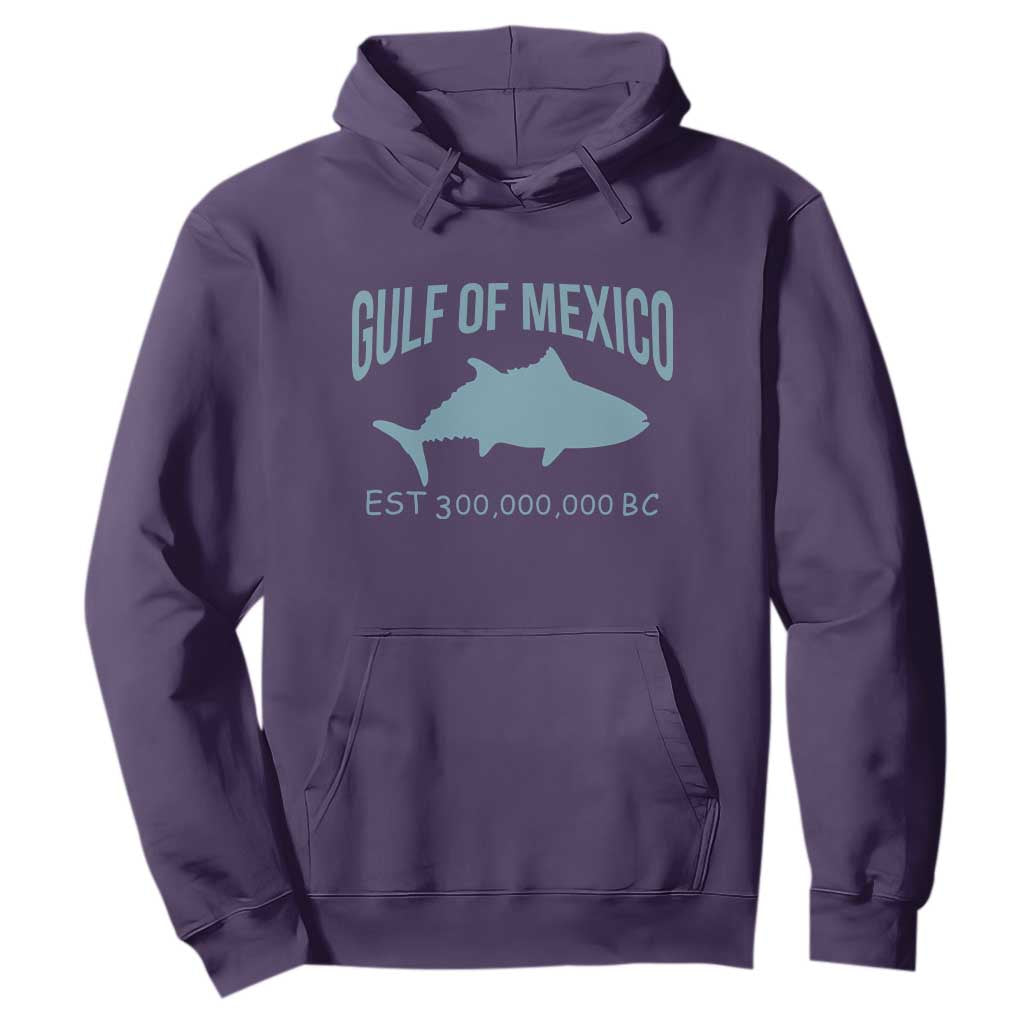 Gulf of Mexico Hoodie Est 300,000,000 BC Funny Tuna TS02 Purple Print Your Wear