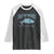 Gulf of Mexico Raglan Shirt Est 300,000,000 BC Funny Tuna TS02 Black White Print Your Wear