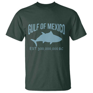 Gulf of Mexico T Shirt Est 300,000,000 BC Funny Tuna TS02 Dark Forest Green Print Your Wear