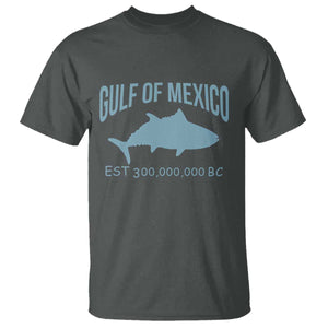 Gulf of Mexico T Shirt Est 300,000,000 BC Funny Tuna TS02 Dark Heather Print Your Wear