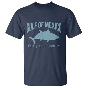 Gulf of Mexico T Shirt Est 300,000,000 BC Funny Tuna TS02 Navy Print Your Wear