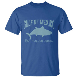 Gulf of Mexico T Shirt Est 300,000,000 BC Funny Tuna TS02 Royal Blue Print Your Wear