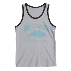 Gulf of Mexico Tank Top Est 300,000,000 BC Funny Tuna TS02 Athletic Heather Black Print Your Wear
