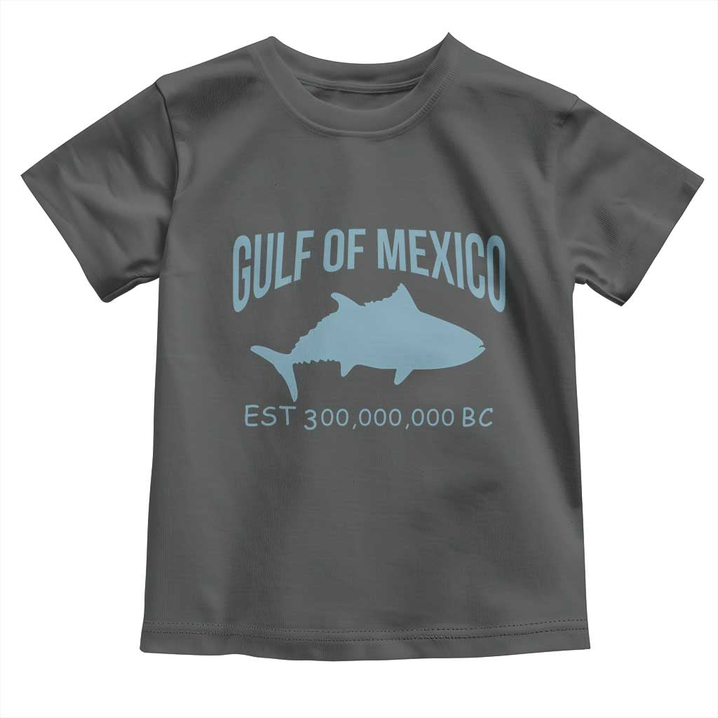 Gulf of Mexico Toddler T Shirt Est 300,000,000 BC Funny Tuna TS02 Dark Heather Print Your Wear