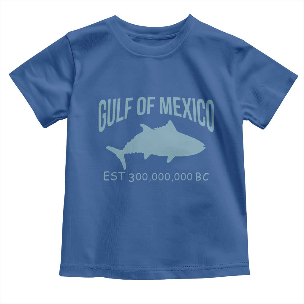 Gulf of Mexico Toddler T Shirt Est 300,000,000 BC Funny Tuna TS02 Royal Blue Print Your Wear
