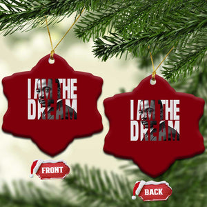 Martin Luther King MLK Day Ceramic Ornament I Am The Dream Black King Power Black History Month TS02 Print Your Wear