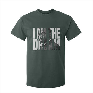 Martin Luther King MLK Day T Shirt For Kid I Am The Dream Black King Power Black History Month TS02 Dark Forest Green Print Your Wear