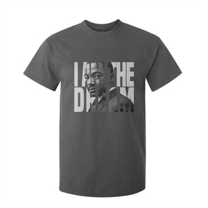 Martin Luther King MLK Day T Shirt For Kid I Am The Dream Black King Power Black History Month TS02 Dark Heather Print Your Wear