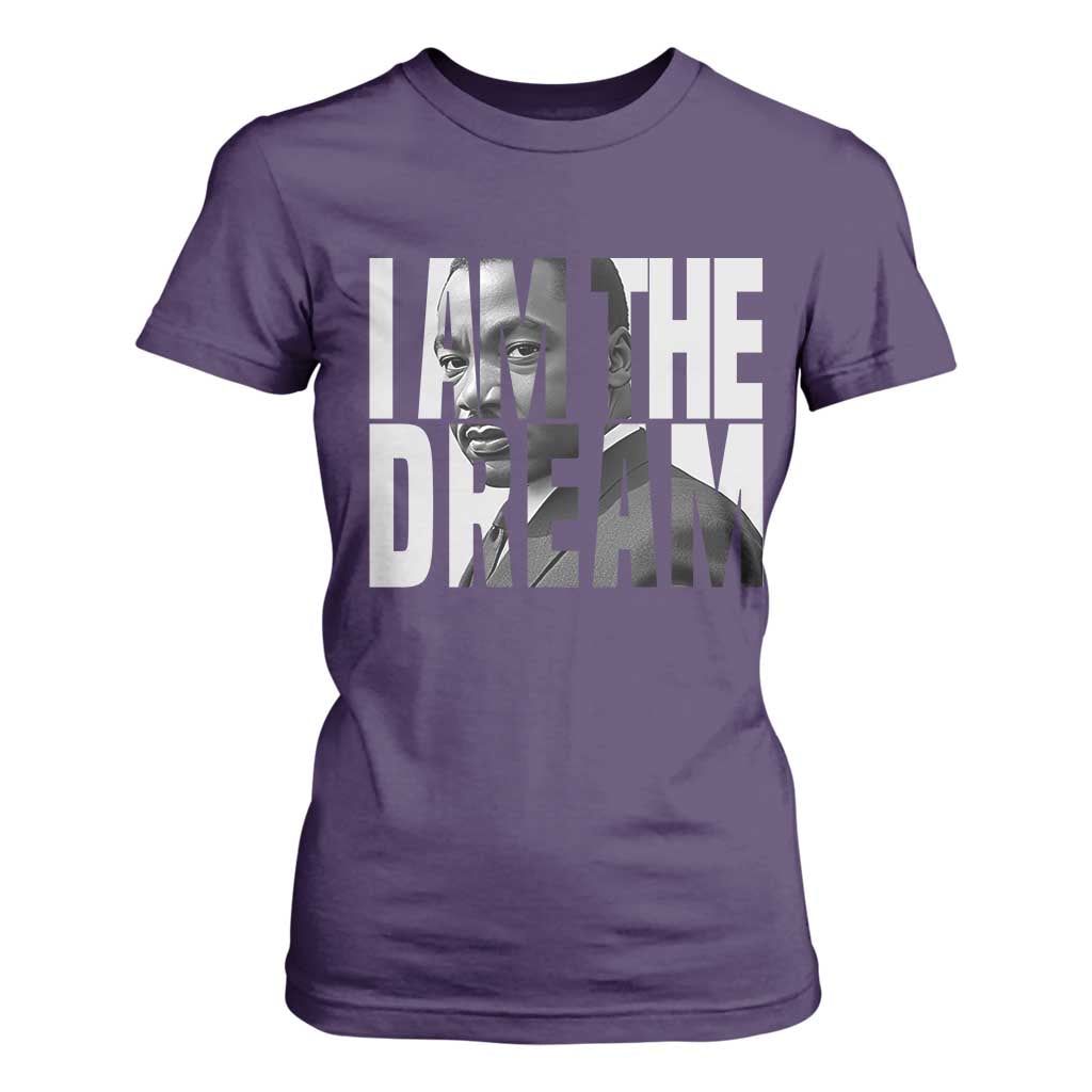 Martin Luther King MLK Day T Shirt For Women I Am The Dream Black King Power Black History Month TS02 Purple Print Your Wear