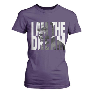 Martin Luther King MLK Day T Shirt For Women I Am The Dream Black King Power Black History Month TS02 Purple Print Your Wear
