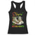 Stepping Into Black History Month Racerback Tank Top Sneakers TS02 Black Print Your Wear