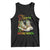 Stepping Into Black History Month Tank Top Sneakers TS02 Black Print Your Wear