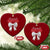 Baseball Sister Ceramic Ornament Soft Ball Game Day Dripping Ice Cream Coquette Bow TS02 Print Your Wear