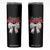 Baseball Sister Skinny Tumbler Soft Ball Game Day Dripping Ice Cream Coquette Bow TS02 Black Print Your Wear