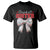 Baseball Sister T Shirt Soft Ball Game Day Dripping Ice Cream Coquette Bow TS02 Black Print Your Wear
