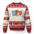 Read Lover America Map Ugly Christmas Sweater National Reading Month Bookish Book Lovers TS02 Beige Red Print Your Wear
