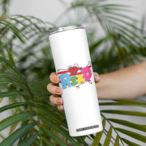 Read Lover America Map Skinny Tumbler National Reading Month Bookish Book Lovers TS02 Print Your Wear