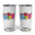Read Lover America Map Tumbler Cup National Reading Month Bookish Book Lovers TS02 White Print Your Wear