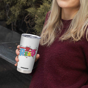 Read Lover America Map Tumbler Cup National Reading Month Bookish Book Lovers TS02 Print Your Wear